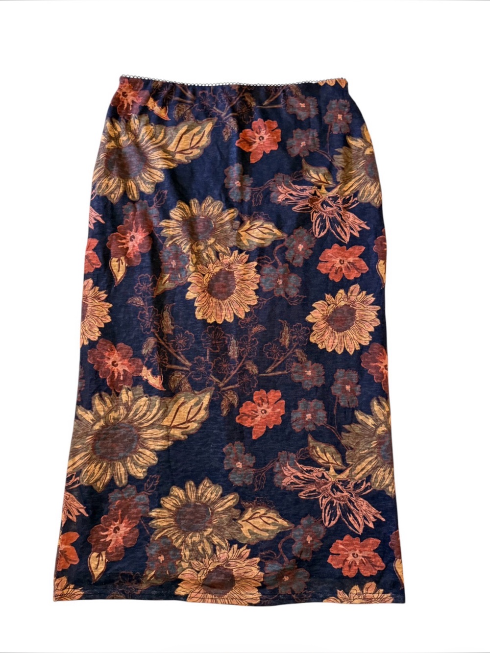 Cleo + wolf cotton maxi skirt L